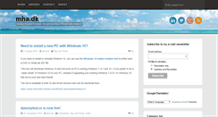 Desktop Screenshot of mha.dk